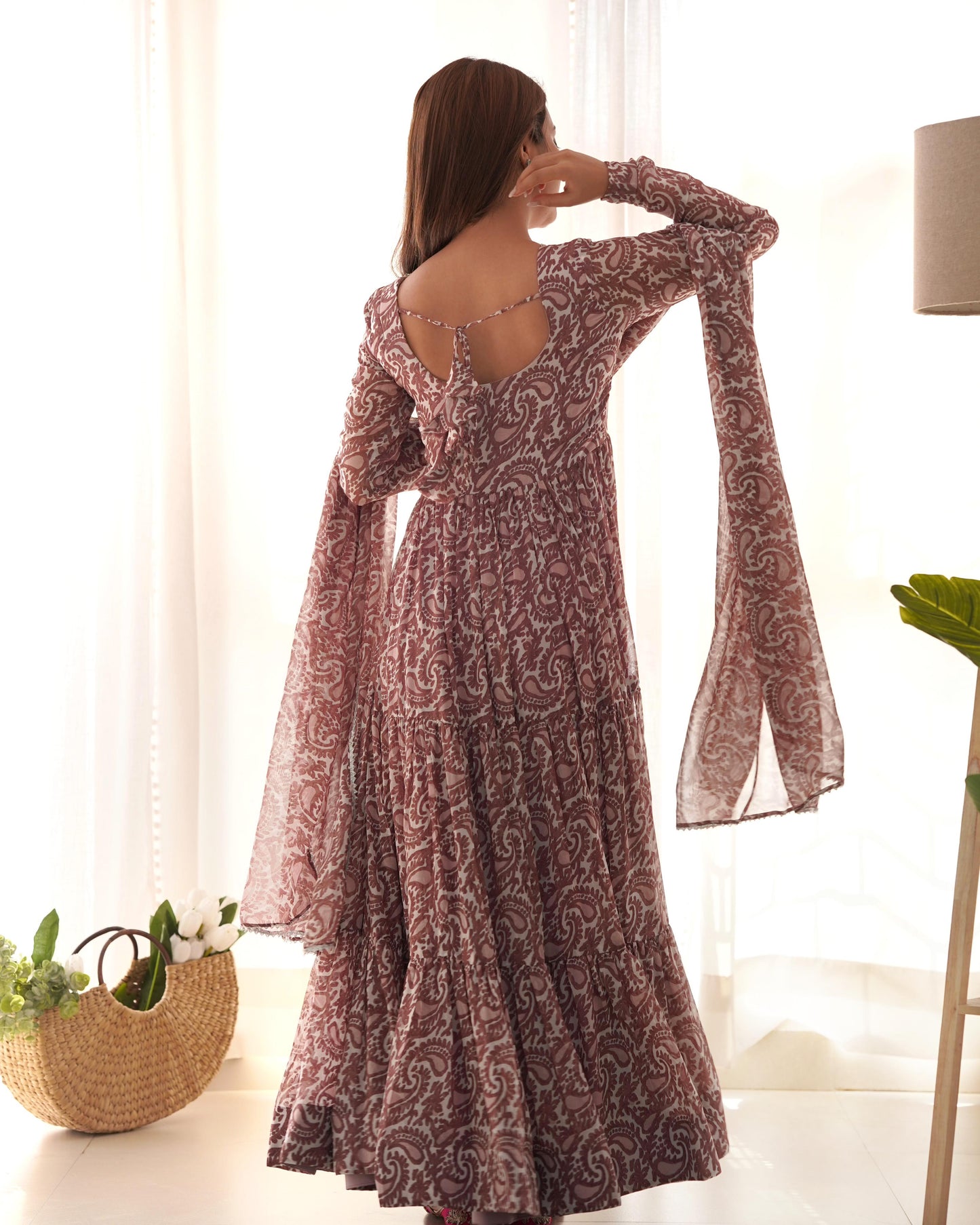 Georgette Printed Anarkali