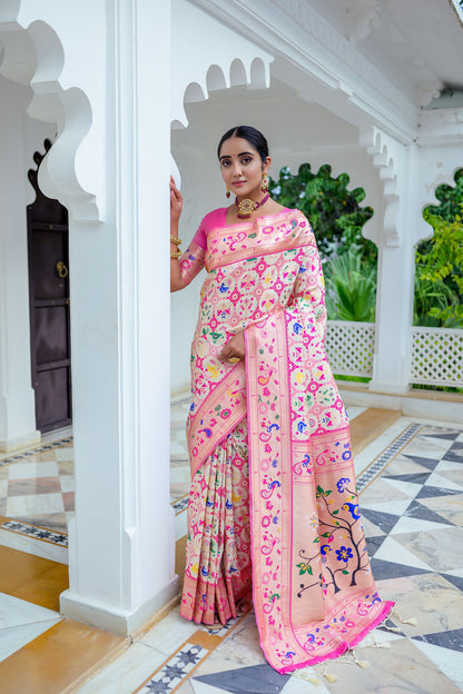 Classic Soft Paithani Silk Sarees