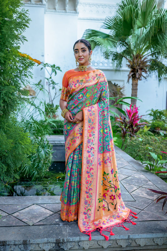 Classic Soft Paithani Silk Sarees