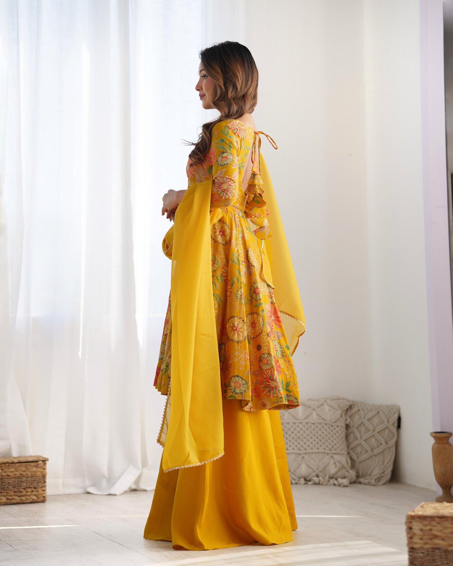 Fresh Romansilk Kurta Palazzo Set