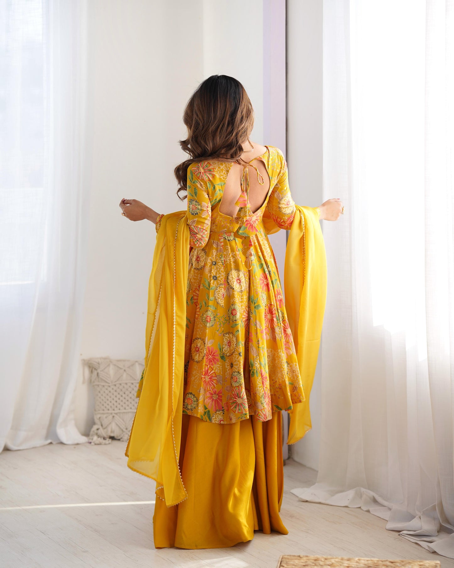 Fresh Romansilk Kurta Palazzo Set