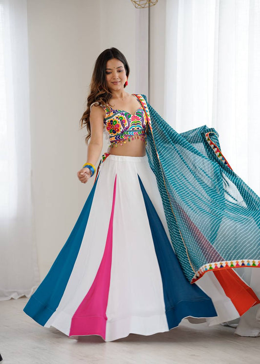 Traditional Kodi Work Lehenga