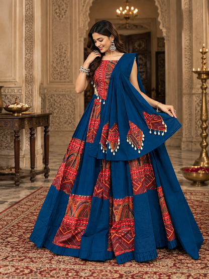 Vibrant Navratri Lehenga Set