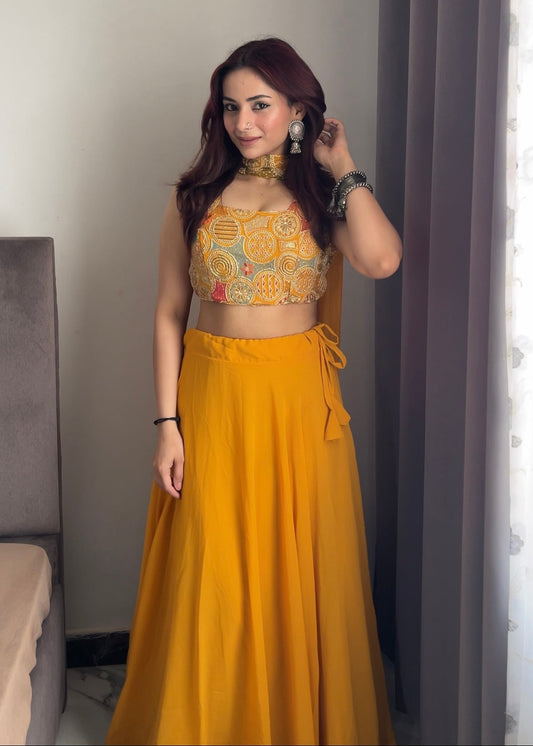 Flawless Flair Lehenga Set
