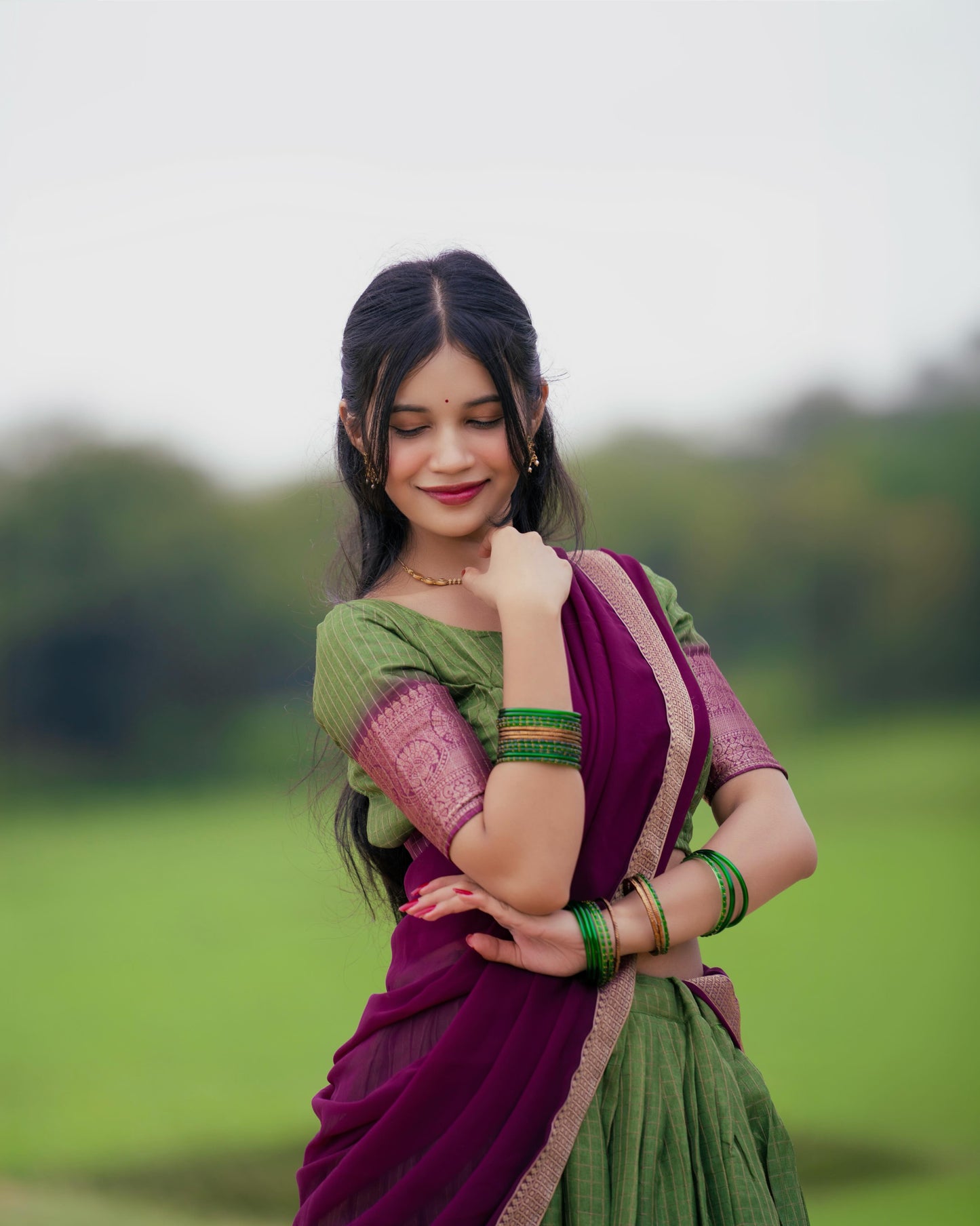 Royale Zari Weaving Lehenga Set