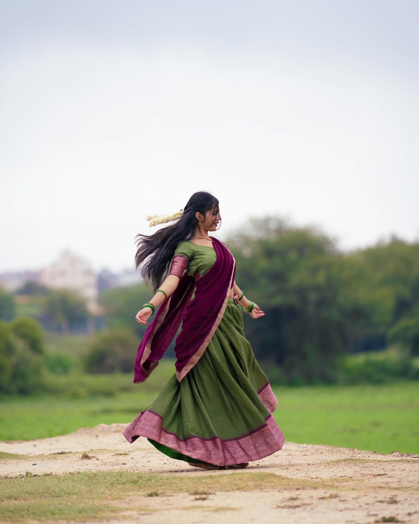 Royale Zari Weaving Lehenga Set
