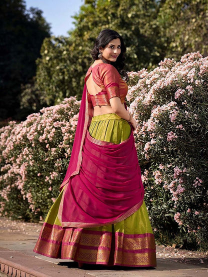 Cultural South Indian Half Saree