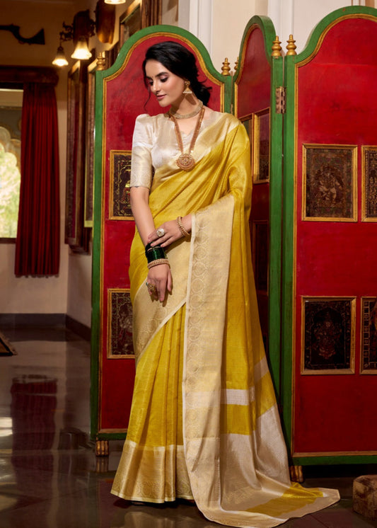 Festive Shine Zari Work Saree