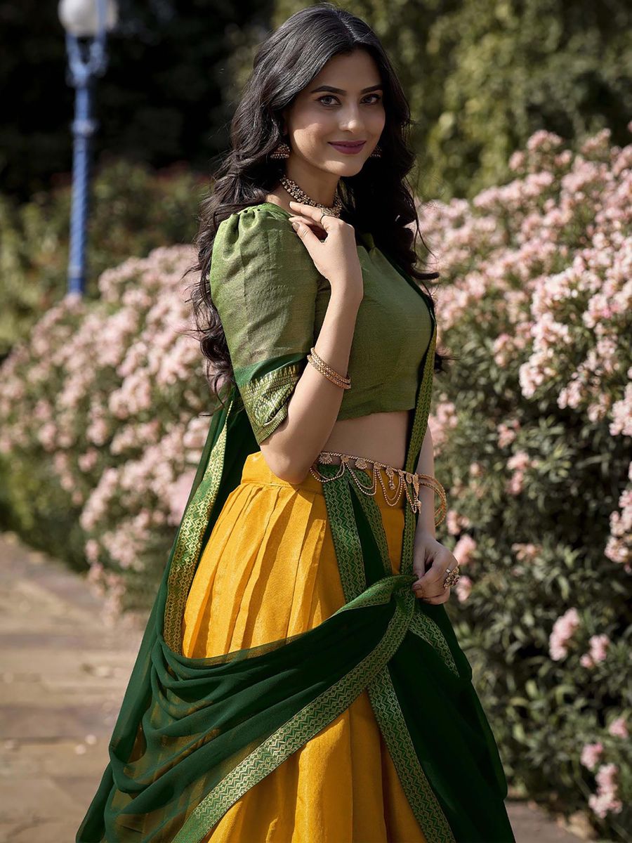 Cultural South Indian Half Saree