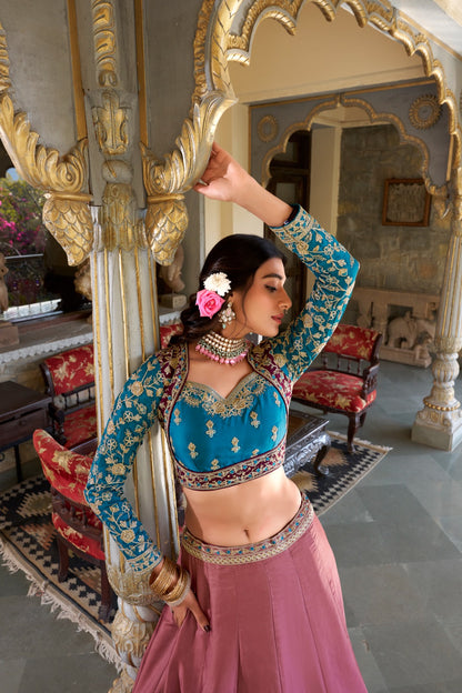 Regal Grace and Charm Lehenga Set
