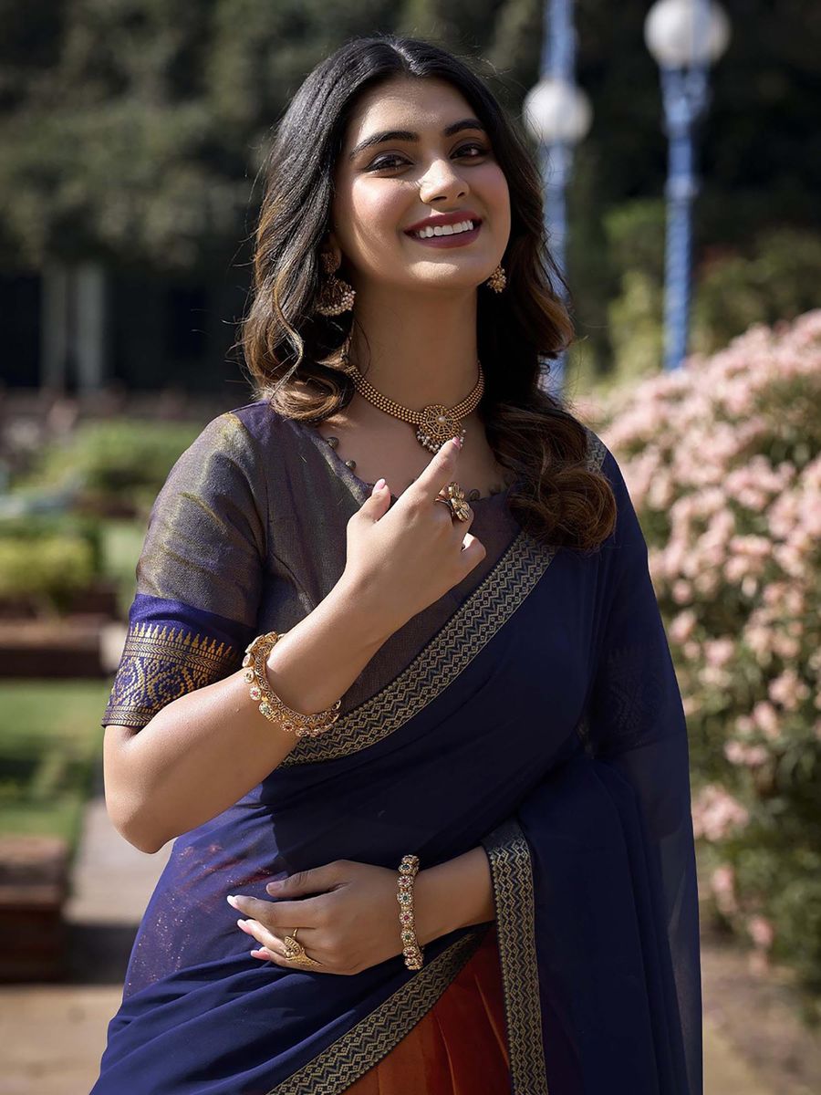 Cultural South Indian Half Saree
