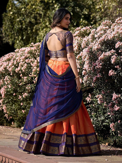 Cultural South Indian Half Saree