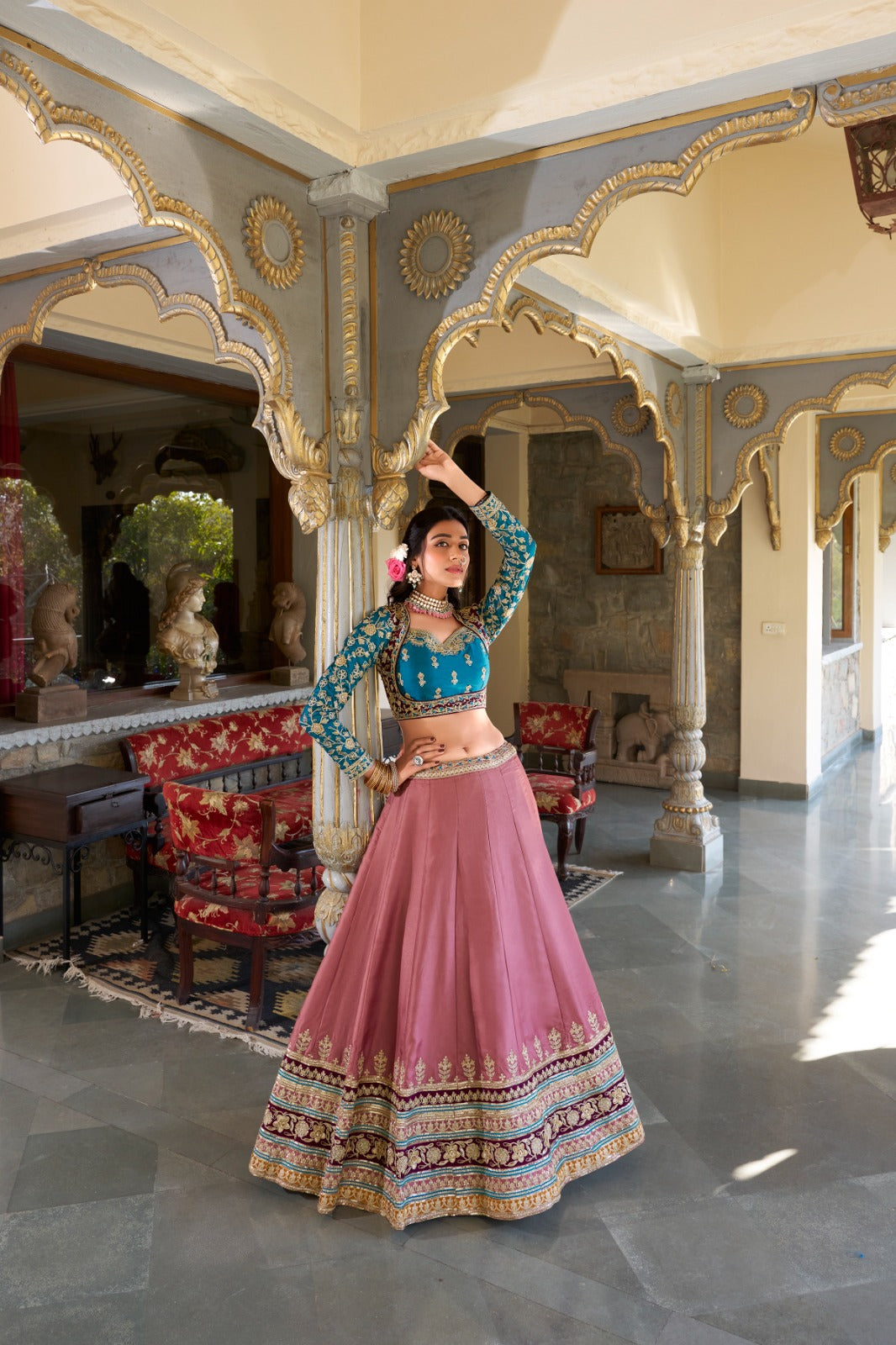 Regal Grace and Charm Lehenga Set