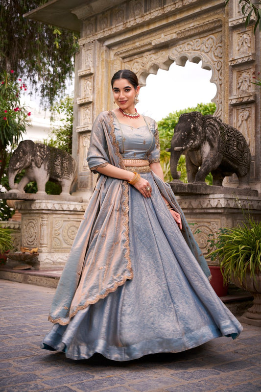 Subtle Glam Fendi Lehenga Set