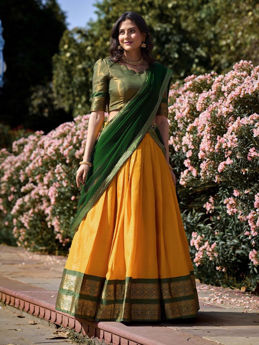 Cultural South Indian Half Saree