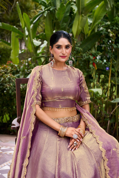 Subtle Glam Fendi Lehenga Set