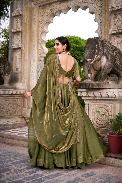 Subtle Glam Fendi Lehenga Set
