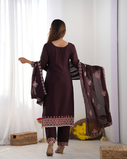 Summer Ease Embroidered Kurta Set