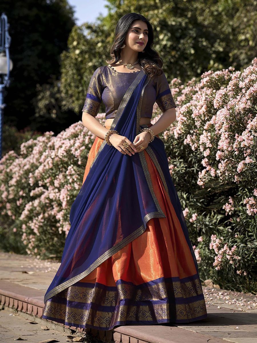 Cultural South Indian Half Saree