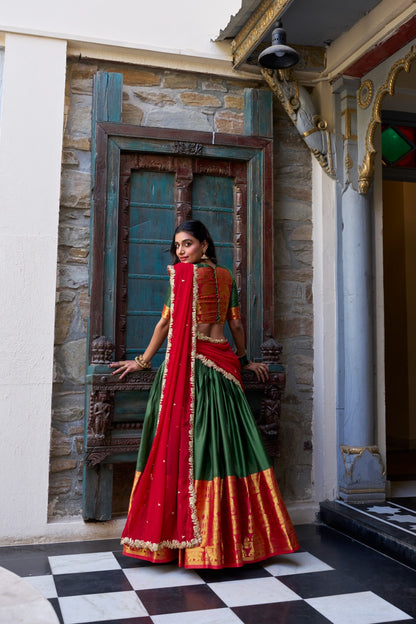 Graceful South Indian Lehenga Set